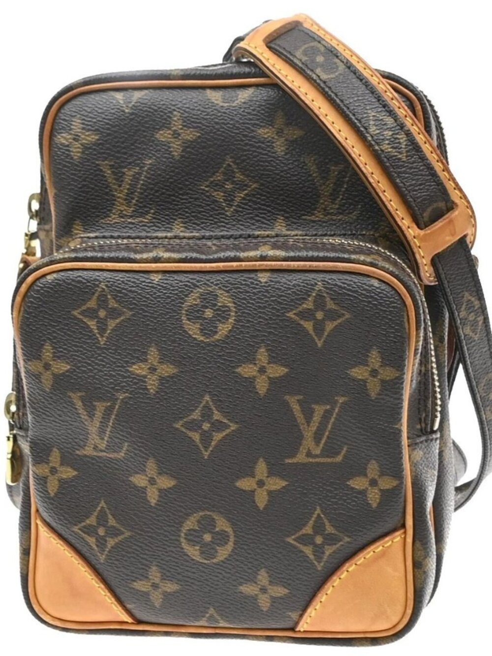 LOUIS VUITTON Amazon Crossbody Shoulder Bag Monogram Leather BN M45236 86KD465